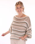 Cotton Blend Sienna Stripey Top