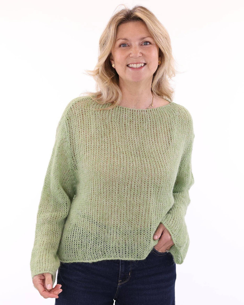 Alpaca Blend Swing Jumper