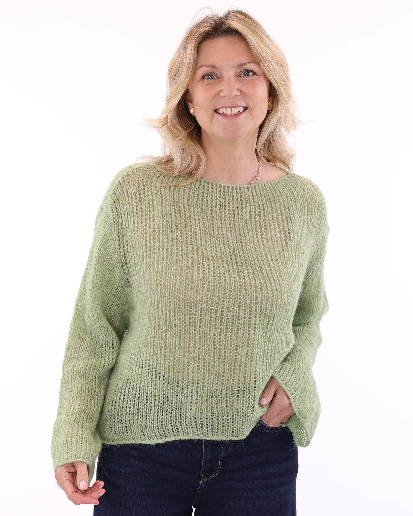 Alpaca Blend Swing Jumper
