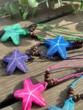 Stone Starfish Necklace