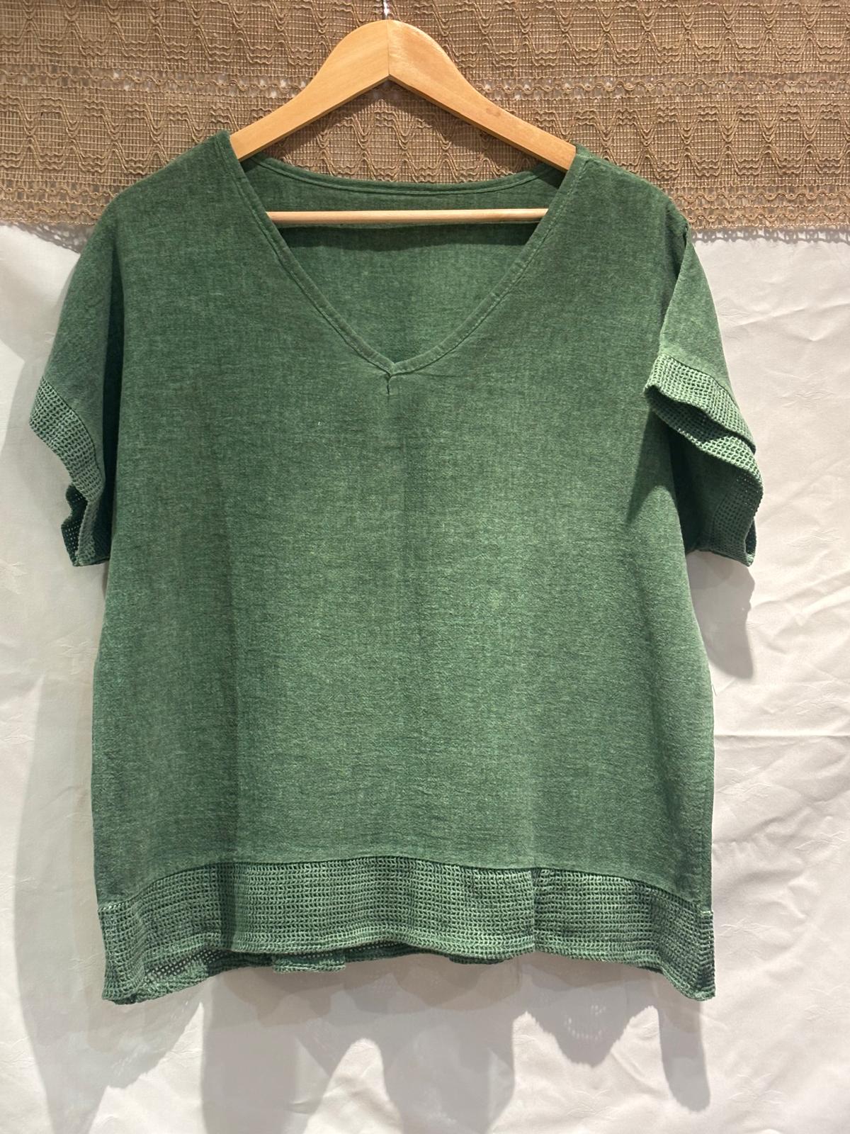 Round Neck Cotton Top