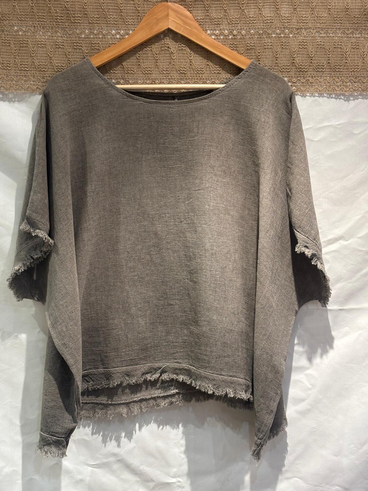 Round Neck Cotton Top