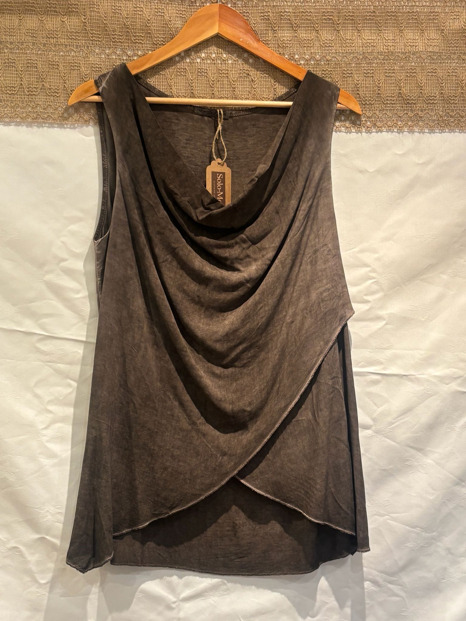 Cowl Neck Evening Top